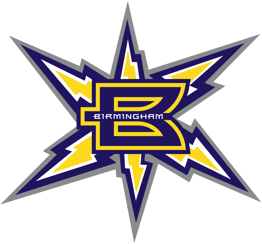 Birmingham Thunderbolts 2001 Alternate Logo 4 vinyl decal